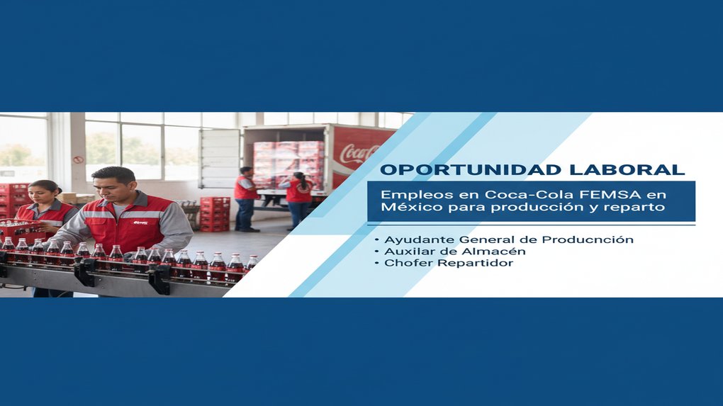 Empleos en Coca-Cola FEMSA en México para producción y reparto