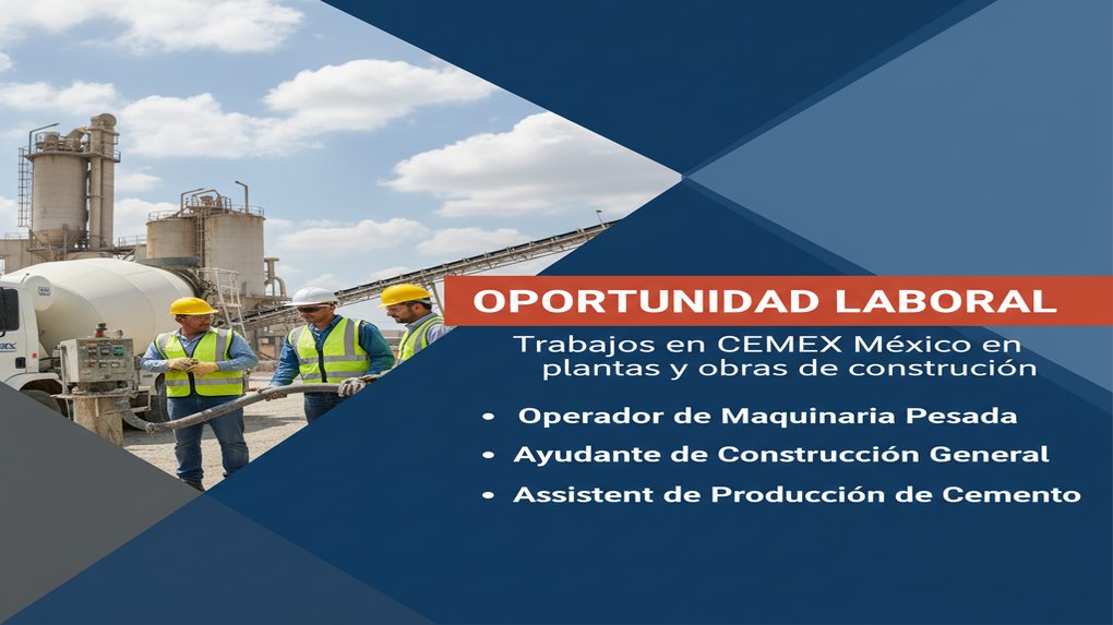Trabajos en CEMEX México en plantas y obras de construcción